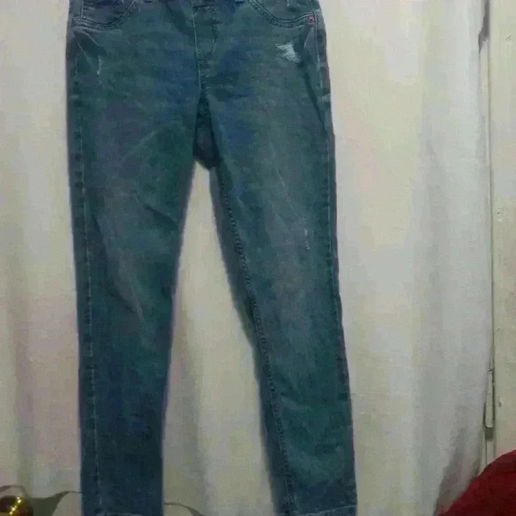 Justice jean jeggings size 10 plus mid rise - Picture 1 of 9